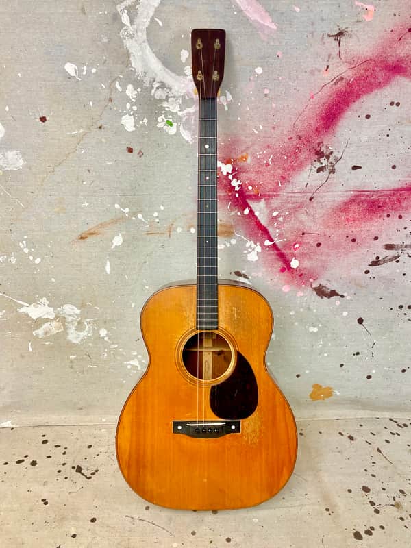 1929 Martin 0-18T Tenor Guitar Natural Pre War-Vintage 1920's 1930's - Natural image 1