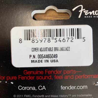 Real Life Relics Fender® Aged Chrome Jaguar® Jazzmaster® Bridge Cover 0054465049    [A3] image 4