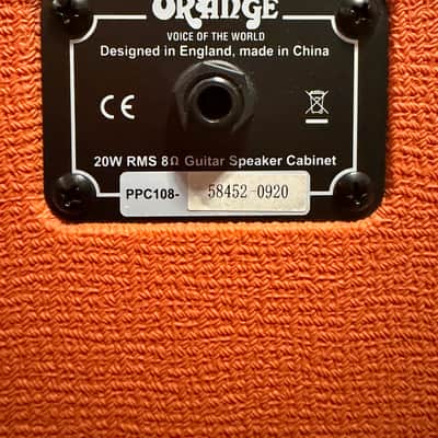 Orange Micro Terror 20-Watt 1x8" Guitar Amp Half Stack 2012 - Present - Orange image 10