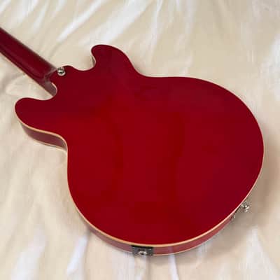 2020 Epiphone Casino Coupe - Small Body (Les Paul Size) Casino - Cherry - Free Pro Setup image 10