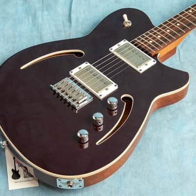 Reverend Charger Air HH Metallic Bordeaux 2026 Semi-Hollow Electric Guitar - No Bag/Case image 3