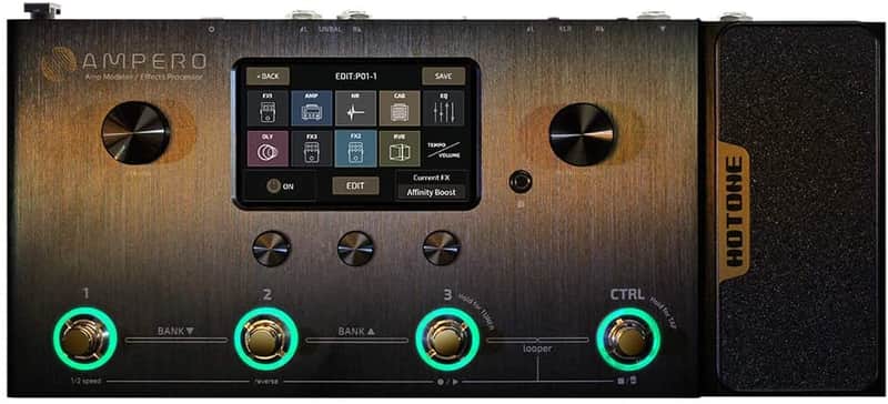 Hotone Ampero MP-100 Guitar Bass Amp Modeling IR Cabinets Simulation Multi Language Multi-Effects(Ship from US Warehouse For Prompt Delivery) image 1