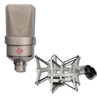 Neumann TLM 103 Large-Diaphragm Cardioid Condenser Studio Microphone with EA 4 Elastic Suspension Shock Mount image 1