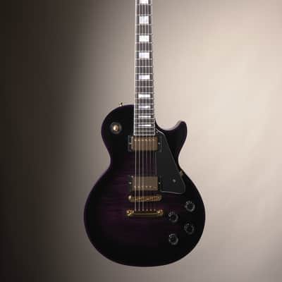 Gibson Custom Shop "Dealer Select" Les Paul Custom Electric Guitar - Purple Widow Burst incl. OHSC image 3