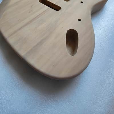 Solid Basswood Jazzmaster Style Guitar Body DIY Project image 4