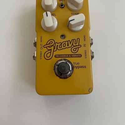 TC Electronic Gravy Tri Chorus & Vibrato Stereo Rare Guitar Effect Pedal image 1