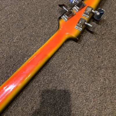 Teisco Del Rey EB200 60's Candy Corn image 6