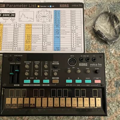 Korg Volca FM Digital FM Synthesizer/Sequencer 2016 - 2022 - Black image 2