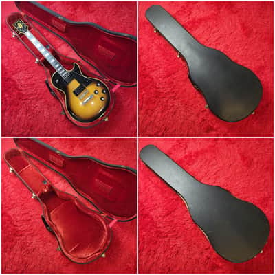 Rare - Aria Pro II LC-1000 1977 - Tobacco Brown Sunburst Lacquer Finish - Les Paul Custom - Original DiMarzio Super II DP104 Humbuckers - Ebony Fretboard & Mother Of Pearl Inlays - Made In Japan - MIJ image 25