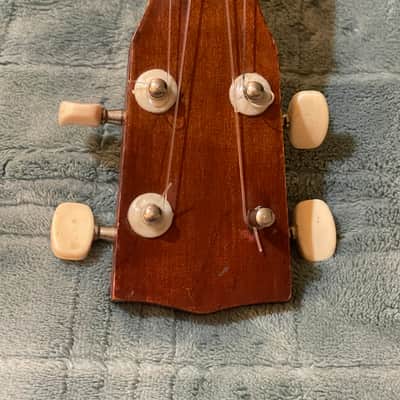 Harmony handmade vintage antique used ukulele Uke 1950's / 1960's - mahogany image 5