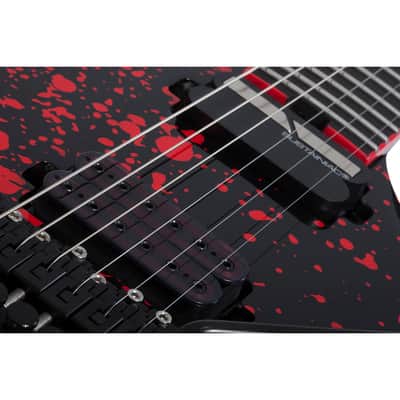 Schecter Sullivan King Banshee 6FRS - Obsidian Blood image 9