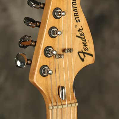 1974 Fender Stratocaster HSS Natural Refinish w/ Dimarzio humbucker image 11
