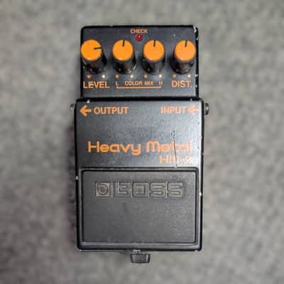 Boss HM-2 Heavy Metal (Black Label) 1988 - 1992 - Black image 1