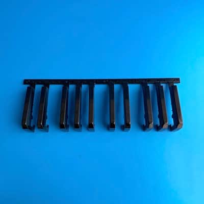 CASIO WK-1630 WK-3000 Key Part: Black Keys Flat/Sharp 10-Key Set [2 Octaves] image 2