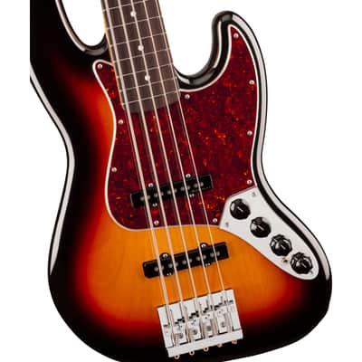 Fender Player II Modified Jazz Bass V RW 3-Tone Sunburst - 5-String Electric Bass image 3