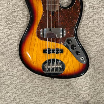 Lakland Skyline FRETLESS Vintage J CIK 2003 - Sunburst image 2