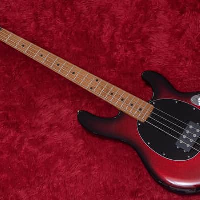 Ernie Ball Music Man StingRay Special 4 H with Roasted Maple Fretboard 2018 - Present - Burnt Apple image 1