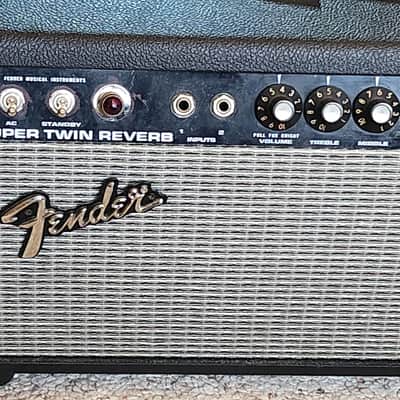 Fender Super Twin Reverb 180-Watt Head RARE! 1976-1980 image 2