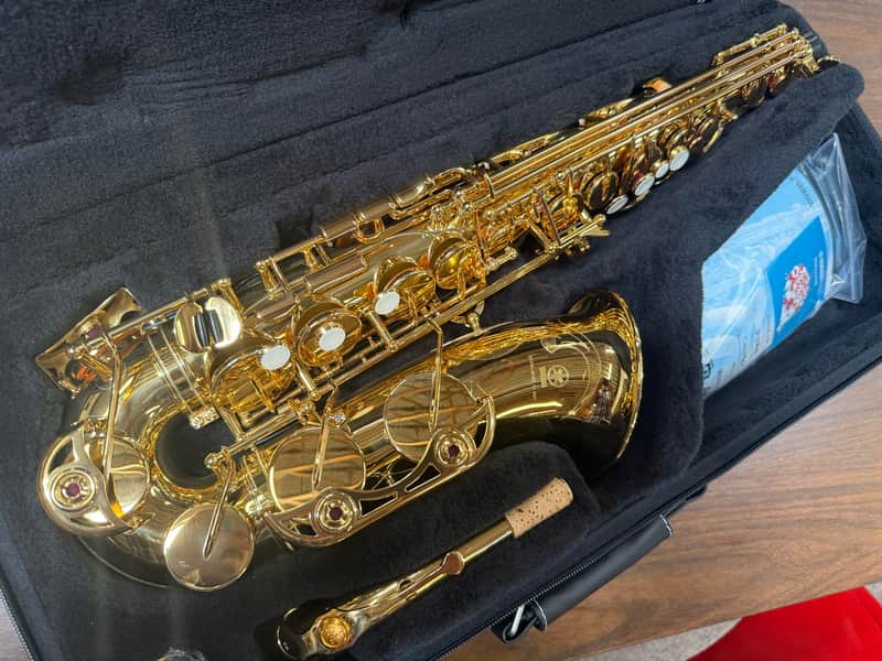 Yamaha YAS-62III Professional Eb Alto Saxophone Gold Lacquered Brass New Unplayed #951 image 1