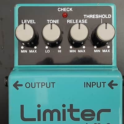 1980s - Boxed with Manual - Made in Japan - Vintage Boss LM-2 Limiter (Black Label) 1987 - 1992 - Blue image 9
