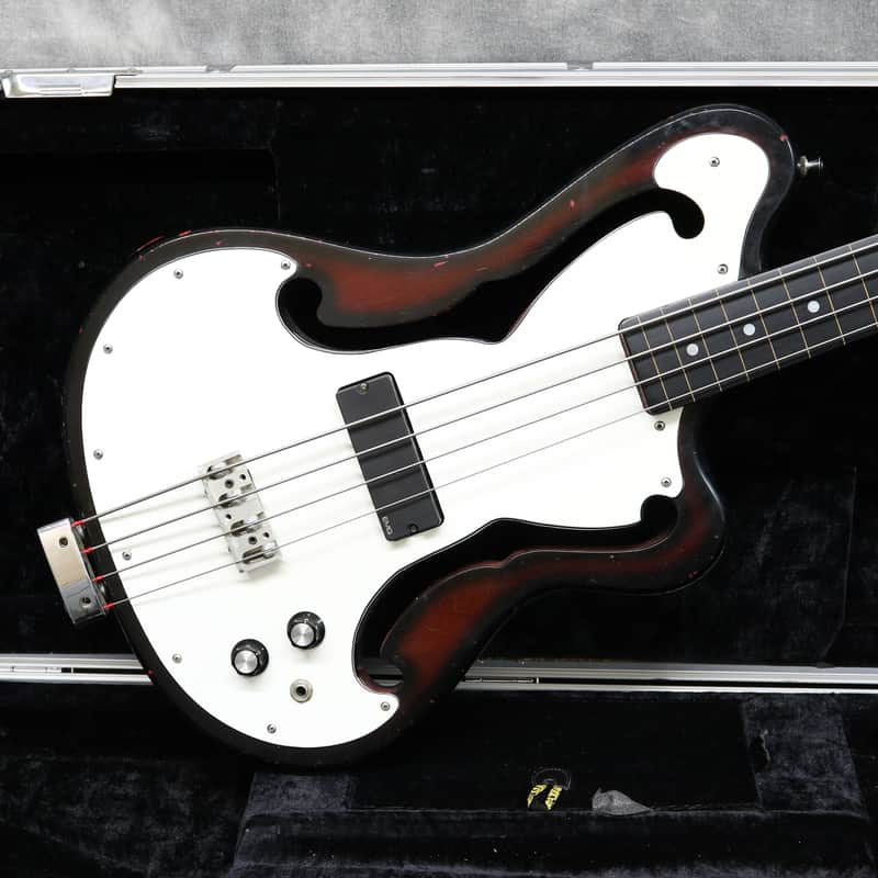 Late '60s Ampeg AEB-1 - Sunburst - * From Jah Wobble's Collection * image 1