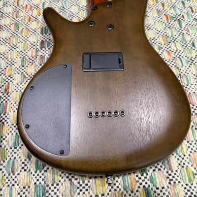 Ibanez SRC6-WNF Bass Workshop Soundgear Baritone 2014 - 2020 - Walnut Flat image 8