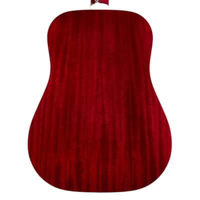 Guild D-140 Dreadnought Acoustic Guitar - Natural Cherry Burst - Open Box image 7