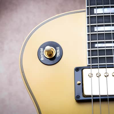 GIBSON USA Custom Shop Dealer Select 68 Les Paul Custom "Heavy Antique White + Ebony" (2025) image 7