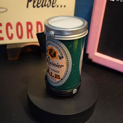 Lo Fi Beer Can Microphone - 1950s Boeing Wind Tunnel Old Stock Rainier image 4