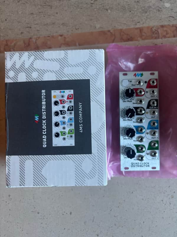 4MS Quad Clock Distributor 2010s - Silver image 1
