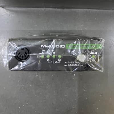 M-Audio MidiSport 2x2 Anniversary Edition USB MIDI Interface 2010s - Black Bild 5