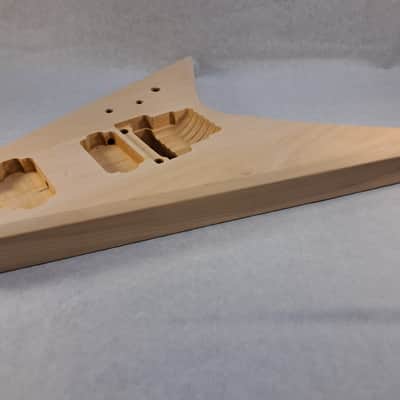 Unfinished Basswood HxH Proline V body trem fits Ibanez (tm) RG and Jem Necks J2423 image 7