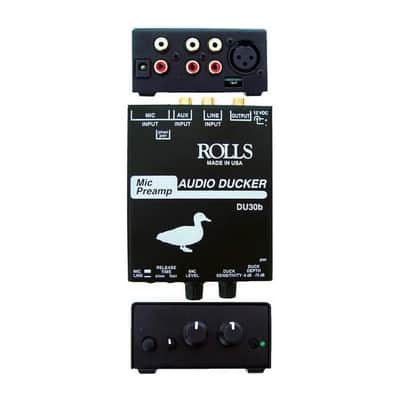 Rolls DU30b XLR Balanced Input RCA Unbalanced I/O Microphone Preamplifier Audi image 2