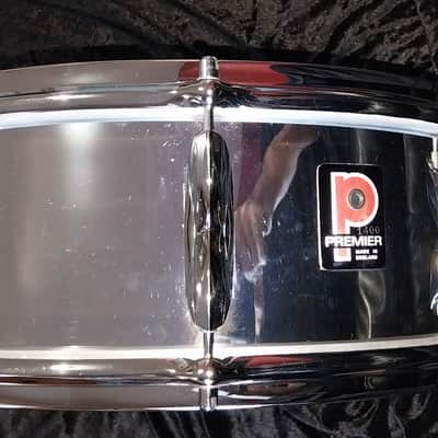 Premier 2000 snare drum 1968 -1980 - Chrome over Steel image 12