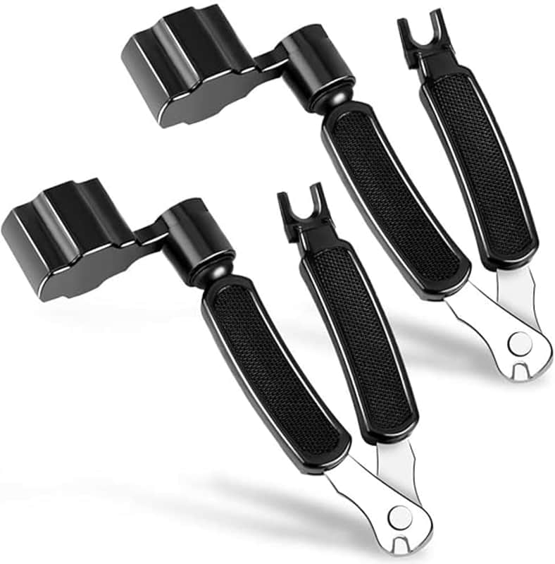 Guitar String Winder Cutter Pin Puller Multifunctional 3 In 1 Guitar Maintenance Tool String Peg Winder String Cutter Pin Puller Instrument Accessories image 1