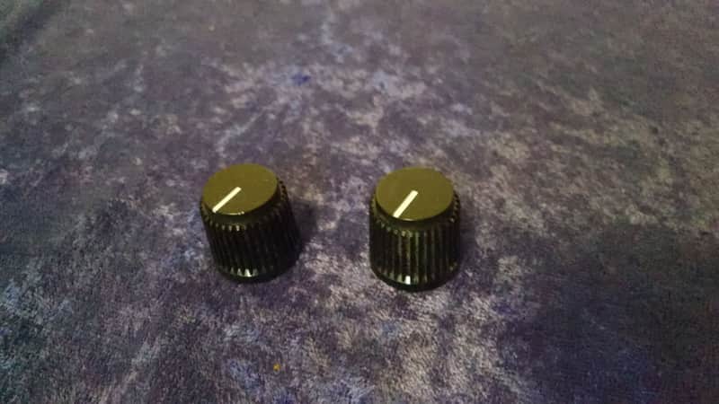 Ampeg Amplifier Amp Knobs x2 (for D Shaft) image 1