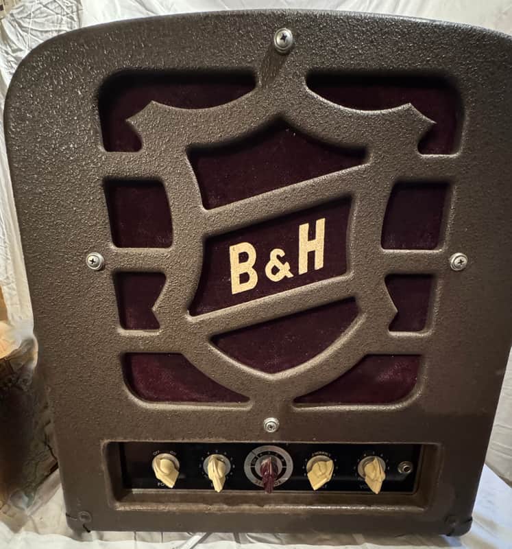 Vintage Bell & Howell Filmosound 1x12” Cab with Jensen Speaker and Newcomb amp - perfect for Harp players! image 1