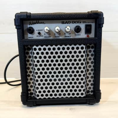 Washburn Bad Dog BD8K Mini Guitar Amp – Portable Practice Amp w/ Boost & Headphone Out