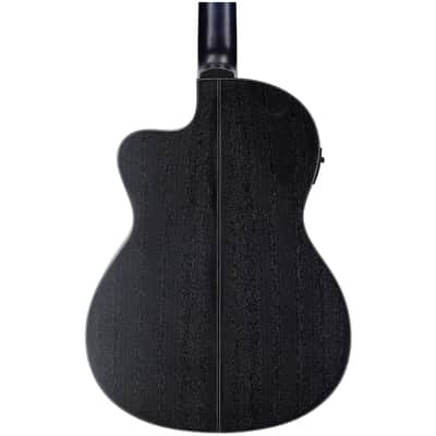 Ibanez GA5FMTCE Acoustic-Electric Classical Guitar, Open Pore Berry image 5