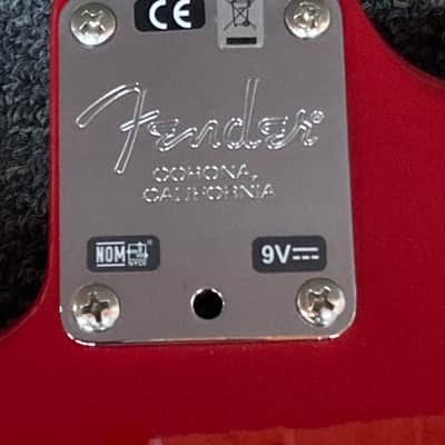 Fender Eric Clapton Artist Series Stratocaster with Vintage Noiseless Pickups 2013 - Torino Red image 15