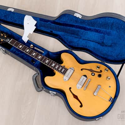 1996 Epiphone Revolution Casino Japan Limited Edition John Lennon Spec Natural w/ Case, Pre-Elitist Terada image 17