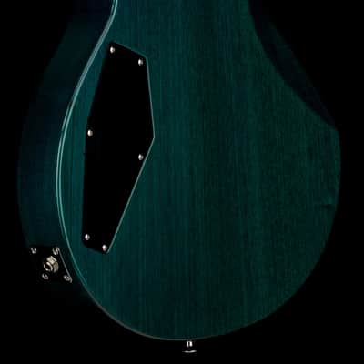 ESP Eclipse USA Mahogany - See-Thru Aqua #26527 image 8