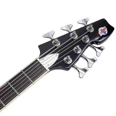 TB64 6-String Bass - Black image 4