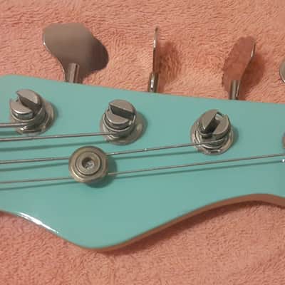 Unknown Unique Shape P Bass 2010 Surf Green image 10