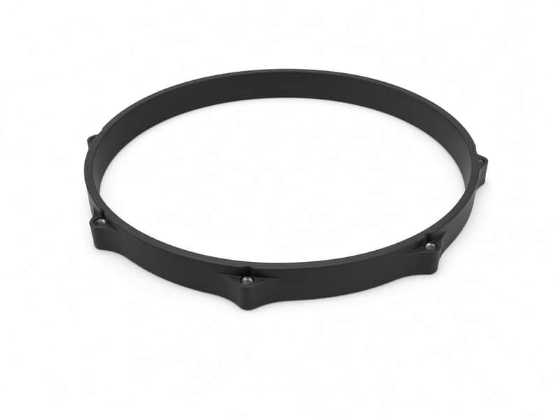 18” Black Nylon Bass Drum Hoop Kick Drum Rim 18 Inch image 1