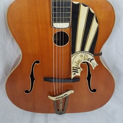 RARE Vintage 1949 Otto Meindl Migma Meister Jazz Guitar "Mein-Del" (Germany) image 6