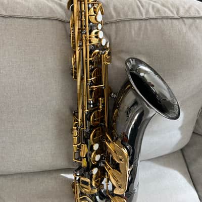 Cannonball tenor saxophone big bell 2007 - black laquier gold pads image 3
