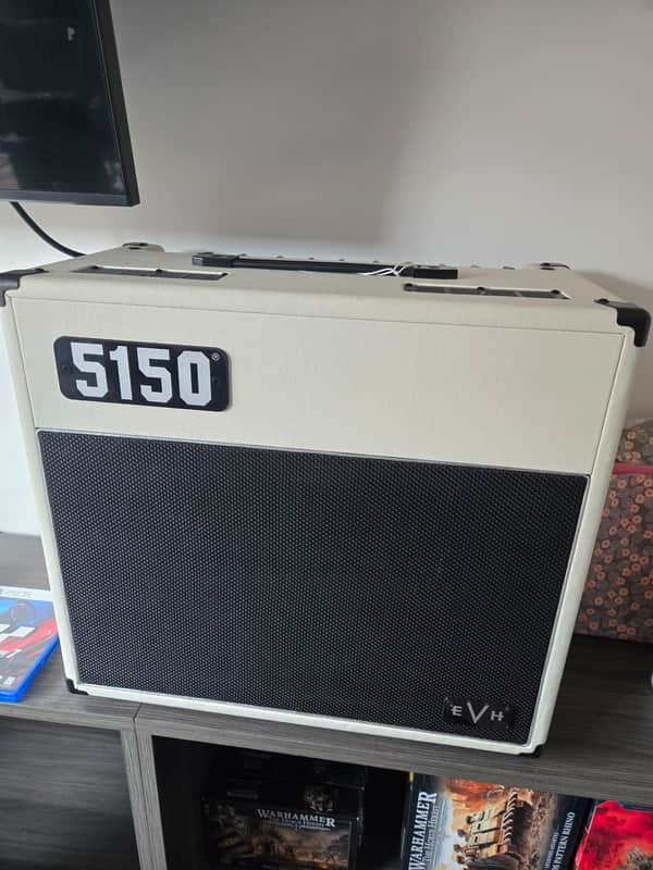 EVH 5150 Iconic Series 2-Channel 15-Watt 1x10" Guitar Combo 2023 - Present - Ivory image 1