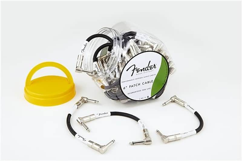 Fender Performance Series Instrument Cable Bowl (40 Cables), 6", Black 2016 image 1