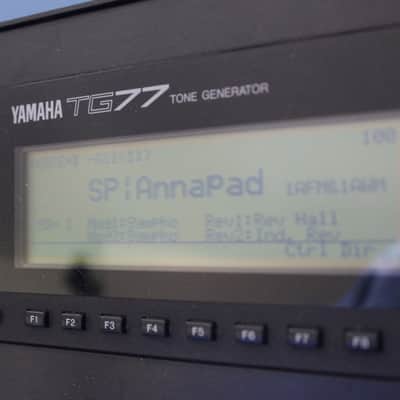 Yamaha  TG77 - FM AWM Rackmount Synth SY 77 99 DX7 - Poly Classic image 1